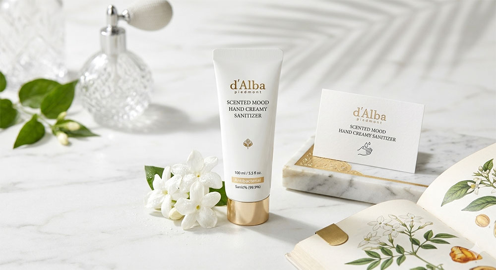 dalba scented mood hand creamy sanitizer
